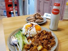 乾免治豬肉飯-金满美食