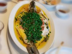 刀板香蒸白水鱼-玫瑰厅上海菜(兴国路店)