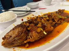 干烧大黄鱼-丰泽园饭店