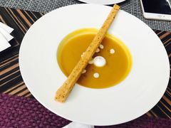 奶油栗子南瓜汤-小莫餐厅And More Restaurant西餐(北京展览馆店)