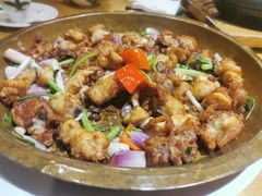 铜盘焗走地鸡-德胜轩正宗顺德菜(宝安沙井会展中心店)