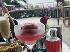 -日落吧·海景咖啡厅·餐酒吧·鸡尾酒·下午茶·乐队表演·浪漫夕阳·三亚文华东方酒店
