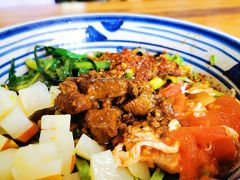 菠菜面三合一-同州大老碗手擀面(樱花广场店)