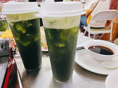 手打柠檬茶（绿）-燃计沙茶皇·香港沙茶火锅(人广旗舰店)