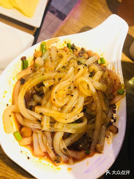 守柴炉烤鸭(双流万达店)烧椒土凉粉图片 - 第1张