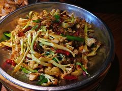 有机菜花-炊烟小炒黄牛肉(东庆街店)