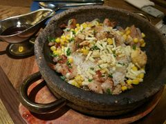 黑椒鸡肉石锅饭-Aqua Oasis 水天堂(爱山广场店)