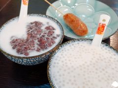椰奶紫苏黑米糯-黎耀阳财神糖水铺(龙门店)