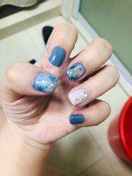 -手牵手美甲