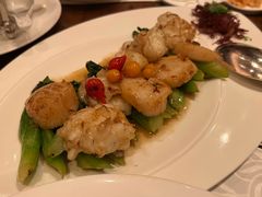 xo酱炒龙虾扇贝-嘉麟楼
