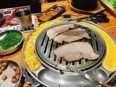 猪五花肉-青瓦炭韩潮烤肉(花园道店)