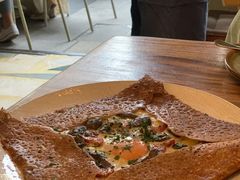 鸡蛋蘑菇熏肉荞麦可丽饼-RAC BAR(安福路店)