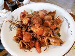 八爪鱼炖肉-良师门滨海人家·海鲜·家常菜(滨海城店)