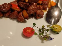 xo酱爆雪花牛肉-北平楼·烤鸭·北京菜(牡丹园店)