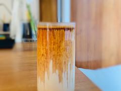 红豆沙拿铁-Line 咖啡(石厦花园店)