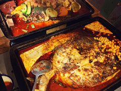 -探鱼·鲜青椒爽麻烤鱼(苏宁广场店)