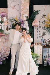 -桃子造型婚纱礼服(凤起广场店)
