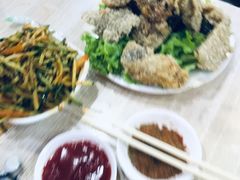 炸牛排-平山城鑫烧烤(建国楼店)
