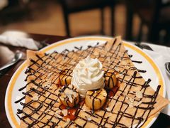自制巧克力酱香蕉可丽饼-La Creperie法餐厅(桃江路店)