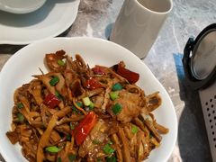 三层肉炒建瓯笋芽-四道菜·福建菜馆(新街口金鹰店)