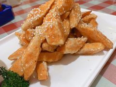 拔丝地瓜-东北哈尔滨酱骨头馆房掌柜铁锅炖