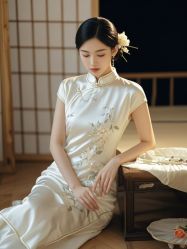 -禾米旗袍妈妈装礼服定制(嘉业国贸店)