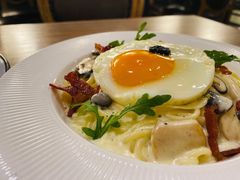 黑松露培根意粉-丽莎沙拉轻食餐厅(国贸店)