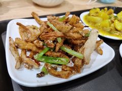 干煸藕丝-华中科技大学百景园(三楼酒店)