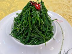 炝拌草原沙葱-德乐海蒙餐