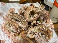 椒盐皮皮虾-牛老二海鲜烧烤(日照总店)
