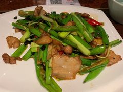 小炒农家肉-绿茶餐厅(蓝色港湾店)