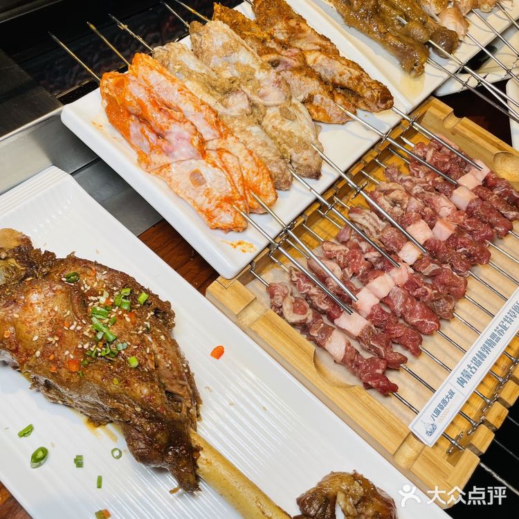 这家羊肉串真香呀∽