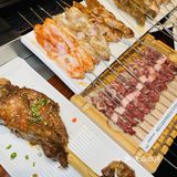 这家羊肉串真香呀∽