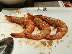 泰式黑虎虾-大渔铁板烧(花园道店)