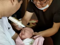 -凤鸣笔庄婴儿满月理发胎毛笔制作