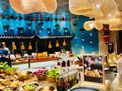 自助取餐区-咖啡苑自助餐厅·中国大饭店