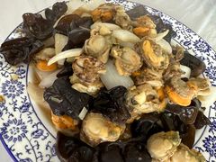 木耳炒扇贝-老孟拉面海鲜餐厅