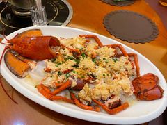 蒜蓉粉丝蒸波龙虾-百鱼庄(仙葫店)