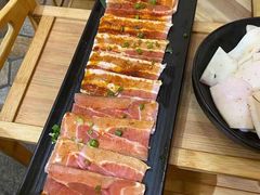 调味猪五花-九田家黑牛烤肉料理(二天地店)