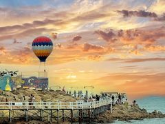 -北戴河碧螺塔海上酒吧公园