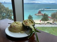 菠萝饭-蜈支洲岛珊瑚酒店临海阁中餐厅