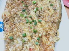 蒜蓉肉沫茄子-路边摊小炉子烧烤