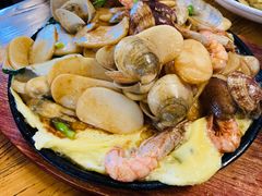 铁板海鲜年糕-逸香海鲜面疙瘩(嵊泗店)