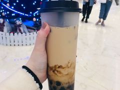 黑糖珍珠奶茶-芒果爆爆(东海缤纷店)