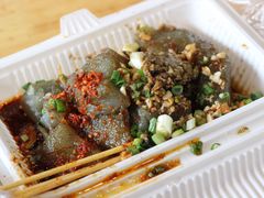 煎纳西鸡豆凉粉-内涵饵块