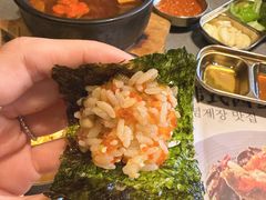 -草家酱蟹炭火烤肉店(珲春南路一店)