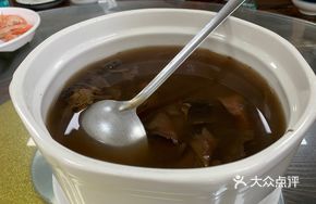 Wood Lotus Flower and Poria Cocos Pork Bone Soup