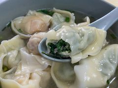 荠菜蛋黄双拼-顶巧鸡汤馄饨(虹口总店)