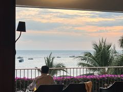 -日落吧·海景咖啡厅·餐酒吧·鸡尾酒·下午茶·乐队表演·浪漫夕阳·三亚文华东方酒店