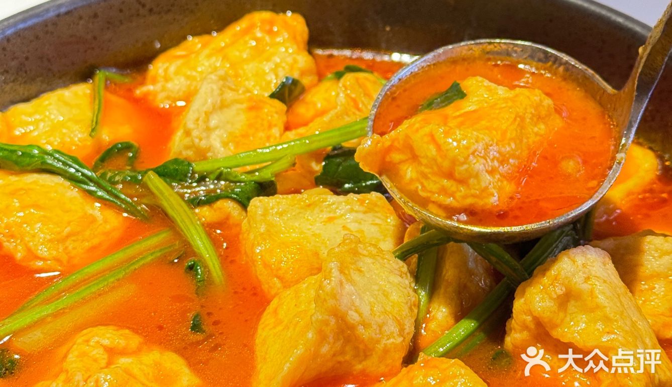 在新疆餐厅吃到了木棉豆腐🍲